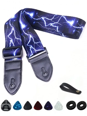 Набір для гітаріста ремінь і аксесуари - Lightning