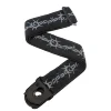Ремінь для гітари D'Addario 50PLA04 Planet Lock Guitar Strap (Barbed Wire)