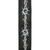 Ремінь для гітари D'Addario 50PLA04 Planet Lock Guitar Strap (Barbed Wire)