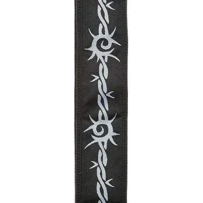 Ремінь для гітари D'Addario 50PLA04 Planet Lock Guitar Strap (Barbed Wire)
