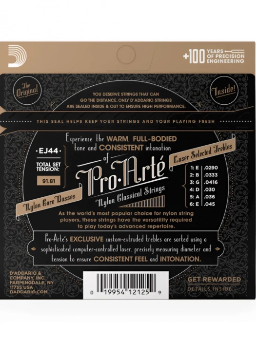 D'Addario EJ44 Pro-Arte Extra Hard Tension