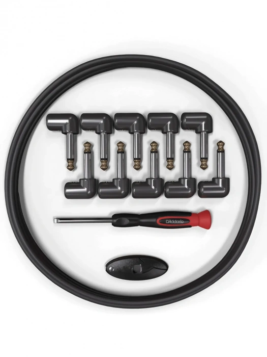 Патч-кабель Патч-кабель D'Addario PW-GPKIT-10 DIY Solderless Pedalboard Cable Kit