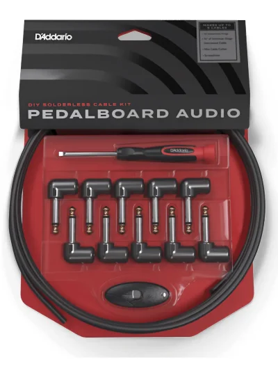 Патч-кабель D'Addario PW-GPKIT-10 DIY Solderless Pedalboard Cable Kit