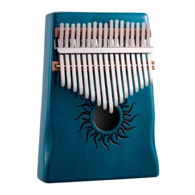 Калімба Hluru Huashu KHS17 Sun Poplar Blue (17 нот, тополя)