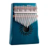 Калімба Hluru Huashu KHS17 Sun Poplar Blue (17 нот, тополя)