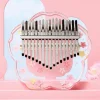 Калімба Hluru Huashu KHPF17 Transparent Pink Sakura Acrylic