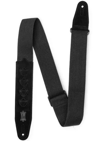 Ремінь для гітари Levy’s MC2PH-BLK PickPocket Cotton Series (Black)