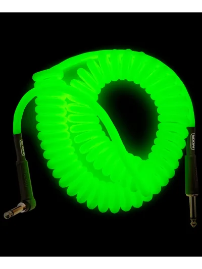 Інструментальний кабель MXR Coil Cable Glow Right/Straight (4.5m)