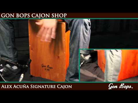 Кахон Кахон Gon Bops AACJ Alex Acuna Signature Cajon