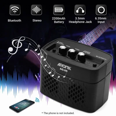 Комбопідсилювач Aroma AMP AG-05 Black