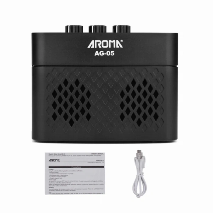 Комбопідсилювач Комбопідсилювач Aroma AMP AG-05 Black