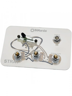 Dimarzio GW2108A5 Strat Wiring Harness With 5-Way Switch and 250K Pots