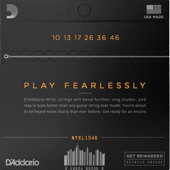 D'Addario NYXL1046 NYXL Electric Regular Light 10-46