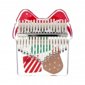 Hluru Huashu KHCG17 Acrylic Christmas Gift Box Kalimba Hluru Huashu KHCG17 Acrylic Christmas Gift Box Kalimba