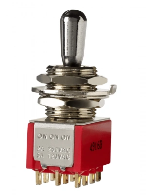 Dimarzio EP1111 4PDT Pickup Selector Switch - 3 Position (On/On/On)