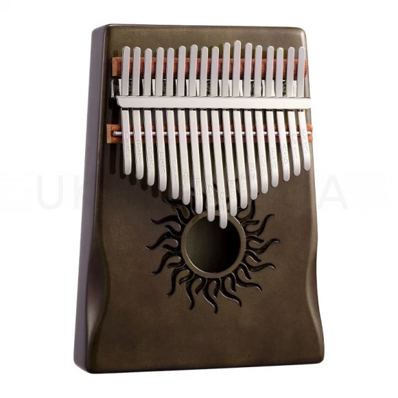 Калимба Hluru Huashu KHS17 Sun Poplar Brown (17 нот, тополь)