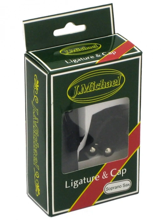 J.Michael D-02 Leather Clamp and Cap for Soprano Sax