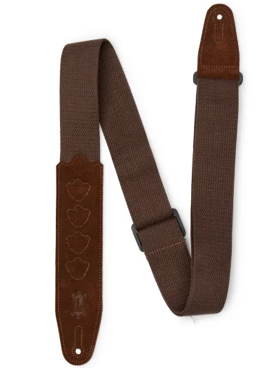 Ремінь для гітари Levy’s MC2PH-BRN PickPocket Cotton Series (Brown)