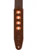 Ремінь для гітари Levy’s MC2PH-BRN PickPocket Cotton Series (Brown)