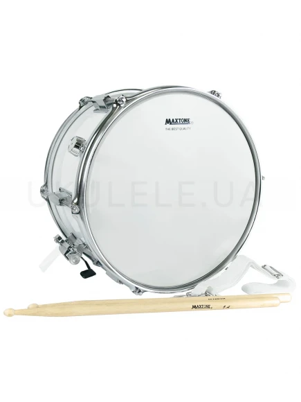 Маршевый барабан Maxtone MSC-12 White