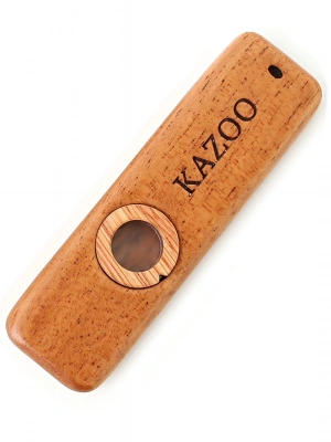Overtone Wooden Kazoo Square