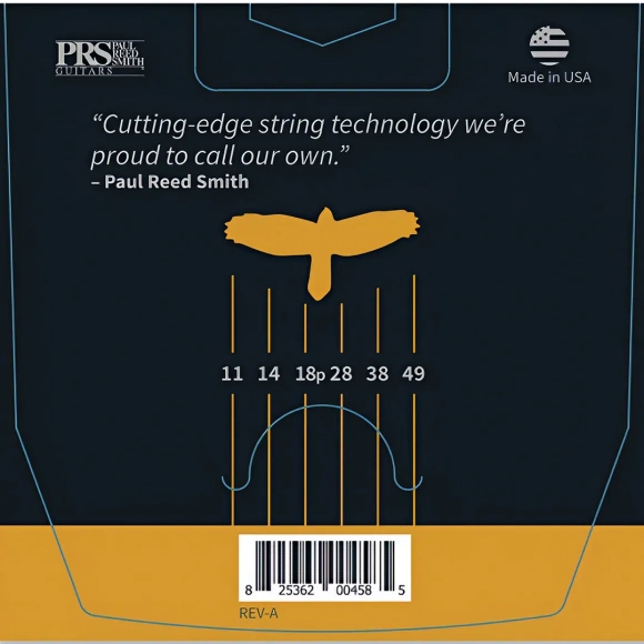 Струни PRS Signature David Grissom Guitar Strings 11-49 Струни PRS Signature David Grissom Guitar Strings 11-49