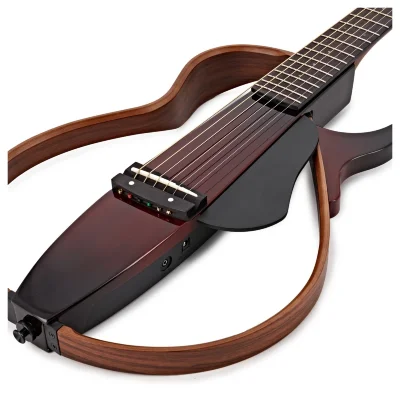 Silent гітара Yamaha SLG200S (Crimson Red Burst)