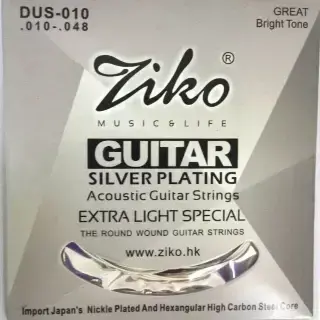 Ziko DUS-010 Silver Wound 10-48