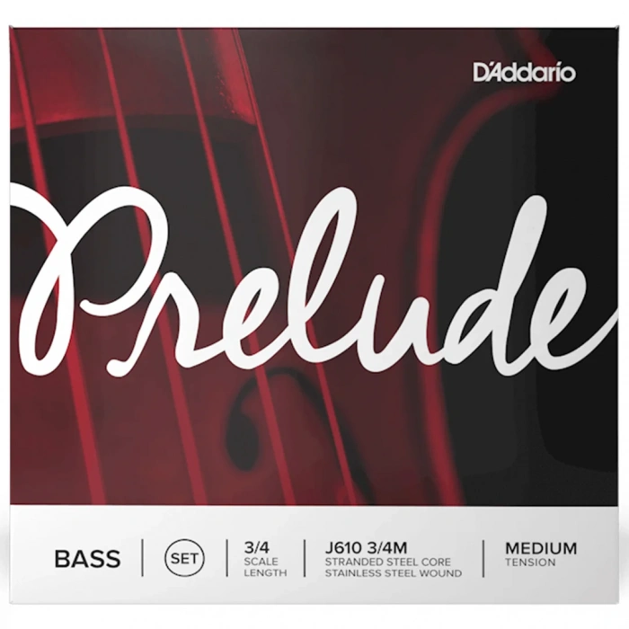 D'Addario J612 3/4M Prelude Bass Single D String