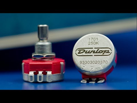 Потенціометр Потенціометр Dunlop DSP250K Super POT 250K Split Shaft Potentiometer