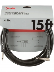 Fender Cable Professional Series 18.6' Angled Black Fender Cable Professional Series 18.6' Angled Black