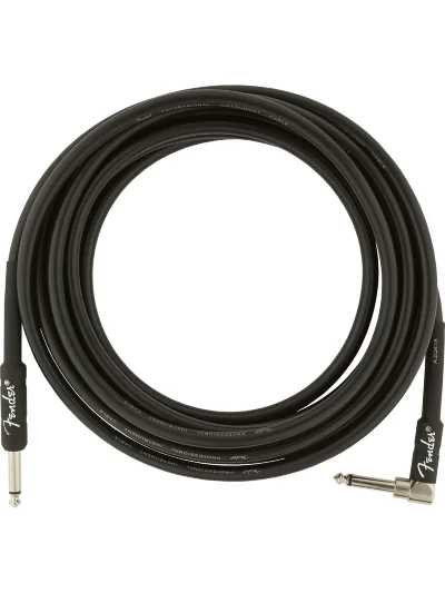 Інструментальний кабель Fender Cable Professional Series 18.6' Angled Black