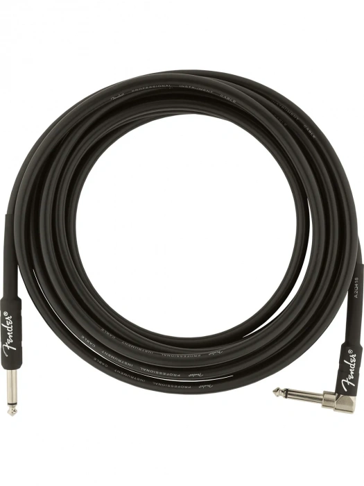 Fender Cable Professional Series 18.6' Angled Black