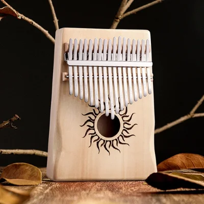 Калімба Hluru Huashu KHS17 Sun Poplar Natural (17 нот, тополя)