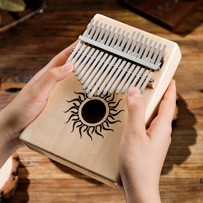 Калімба Калімба Hluru Huashu KHS17 Sun Poplar Natural (17 нот, тополя)