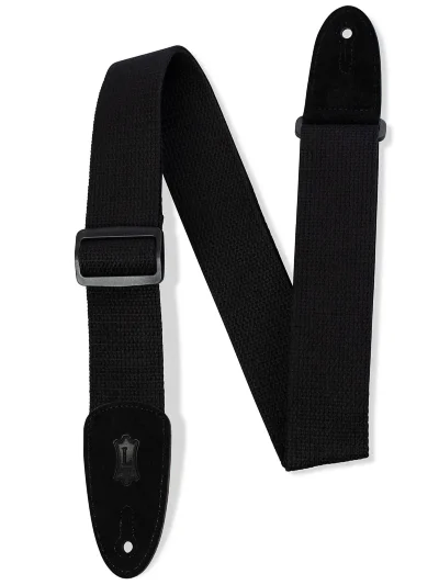 Ремінь для гітари Levy’s MC8-BLK Classics Series Cotton Guitar Strap (Black)
