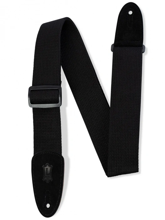 Ремінь для гітари Ремінь для гітари Levy’s MC8-BLK Classics Series Cotton Guitar Strap (Black)