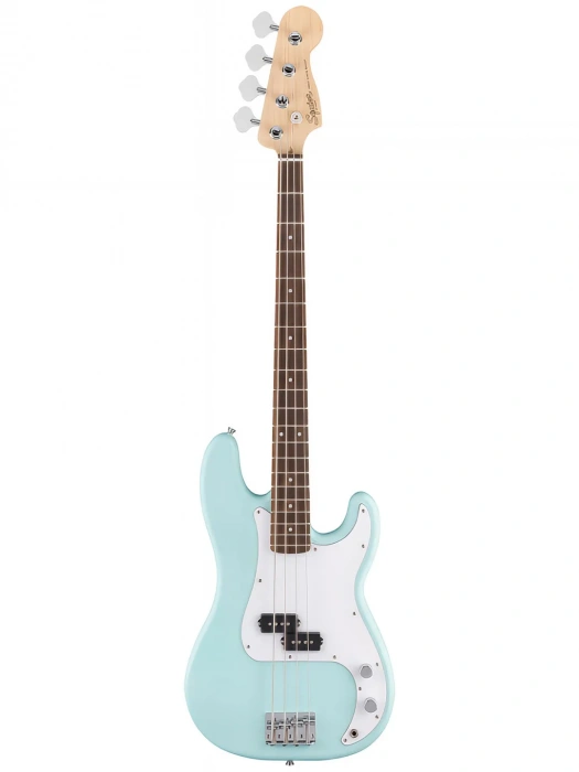 Бас-гітара Бас-гітара Squier Debut Precision Bass LRL Daphne Blue