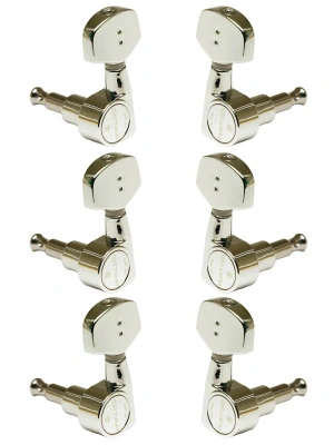 Graph Tech PRN-2411-N0 Ratio Acoustic 3+3 C0ntemporary 2 Pin - Nickel