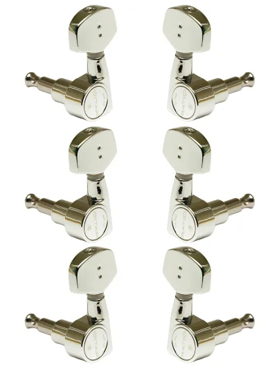 Кілки Graph Tech PRN-2411-N0 Ratio Acoustic 3+3 C0ntemporary 2 Pin - Nickel