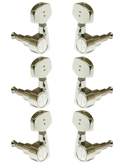 Кілки Кілки Graph Tech PRN-2411-N0 Ratio Acoustic 3+3 C0ntemporary 2 Pin - Nickel