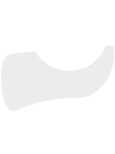 Пікгард панель Paxphil M19 Acoustic Guitar Pickguard (White)