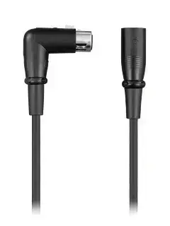 Audix CBL DR25 Right Angle XLR Mic Cable (7.5m)