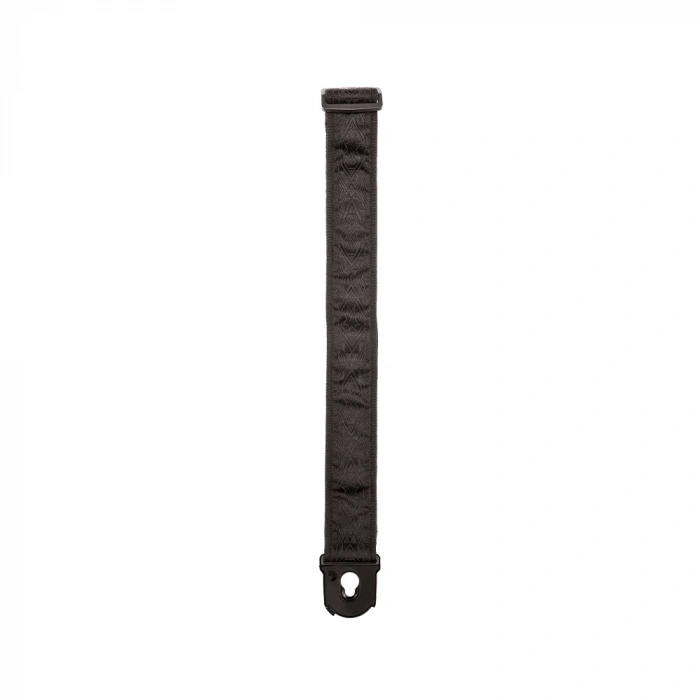 D'Addario 50PLB01 Planet Lock Guitar Strap (Black Satin)