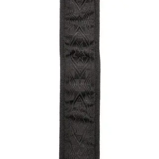 D'Addario 50PLB01 Planet Lock Guitar Strap (Black Satin)