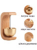 Overtone Light Wood Doorbell Chimes