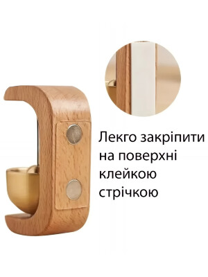 Overtone Light Wood Doorbell Chimes