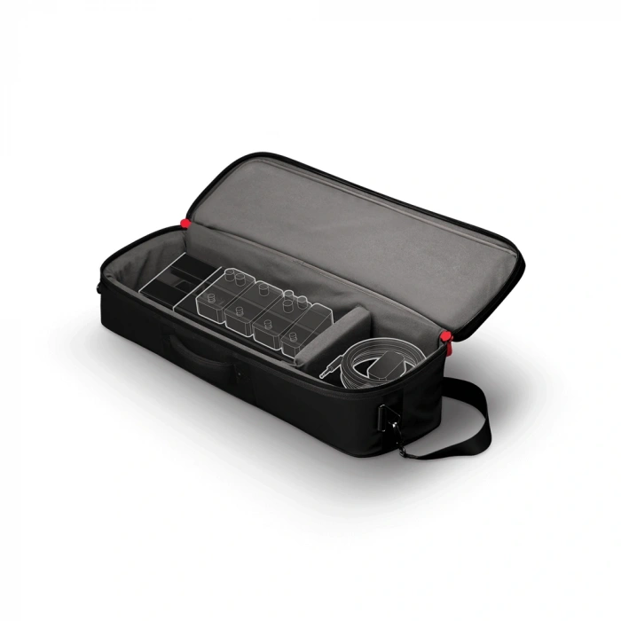 D'Addario Single Row Backline Pedalboard Transporter Case