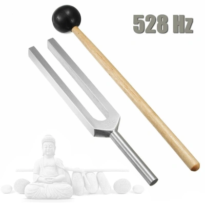 Overtone Tuning Fork for Music Therapy 528 Hz