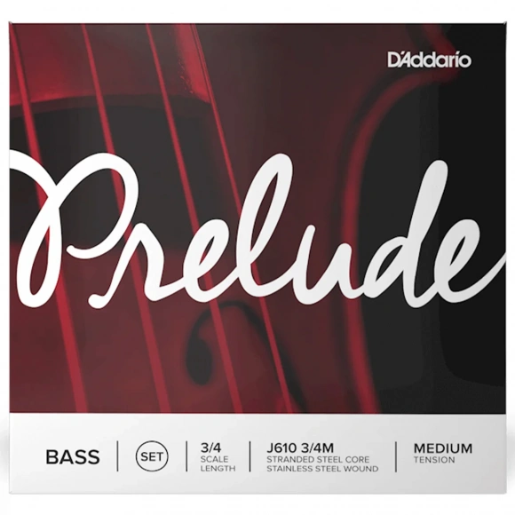 Струни D'Addario J614 3/4M Prelude Bass Single E String Струни D'Addario J614 3/4M Prelude Bass Single E String